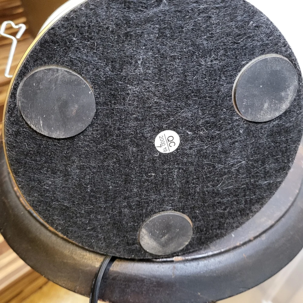 RARE MURANO ITALIAN DESIGNER GLASS AND METAL ROBOT LAMP - Picture 7 of 8